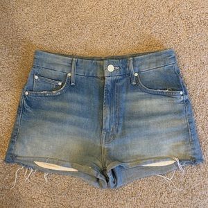 Mother denim shorts